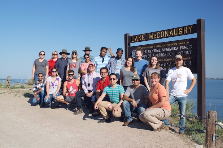 Image of the group disease tour in Nebraska